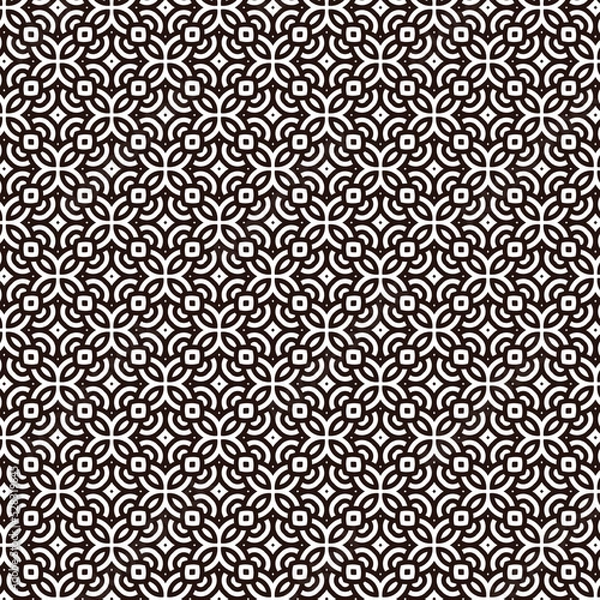 Fototapeta Geometric Black White Texture Textile Tiles Fabric Clothes Fashion Backdrop Interior Design Garment Plaid Graphics Print Carpet Wrapping Paper Background Wallpaper Banner Decorative Elements Pattern