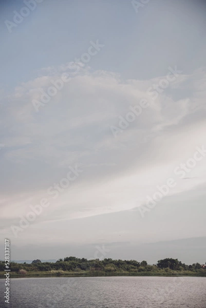 Obraz clouds over the sea