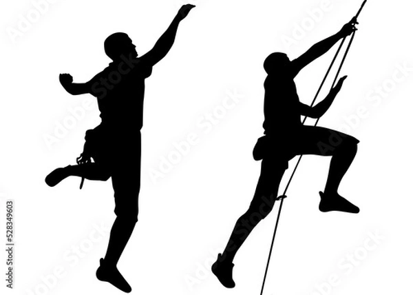 Obraz Climb in black