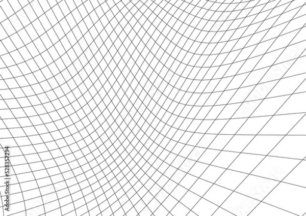 Fototapeta Abstract line art