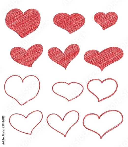 Obraz corazones