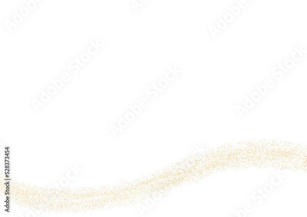 Obraz キラキラ金粉のテクスチャ背景素材