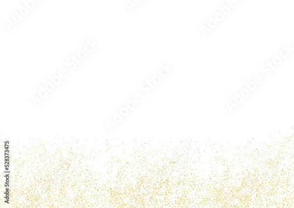 Obraz キラキラ金色ラメのテクスチャ背景素材