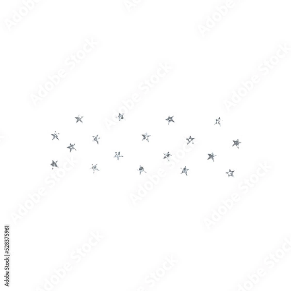 Obraz Silver Glitter Stars