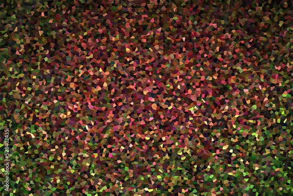 Obraz green and red beads