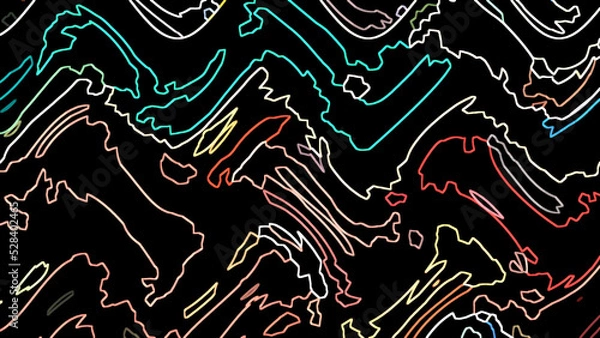 Obraz abstract pattern with lines