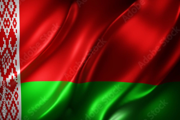 Obraz Belarus 3d flag