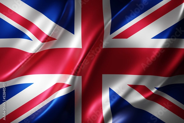 Obraz United Kingdom 3d flag