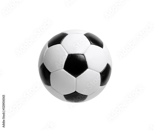 Obraz Soccer ball isolated on a white background