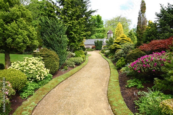 Fototapeta Beautiful spring garden