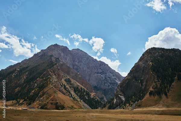 Obraz Tien Shan mountains in Kyrgyzstan