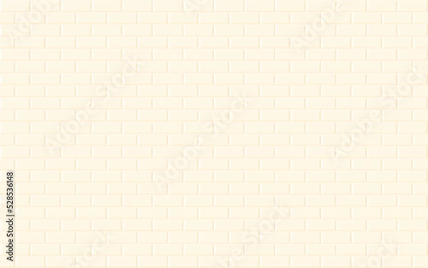Fototapeta Pastel abstract background with brick texture wall design. Seamless vector pattern. illustration