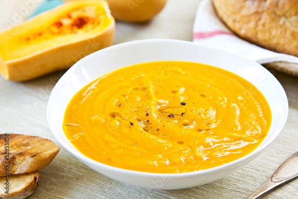 Obraz Butternut squash soup