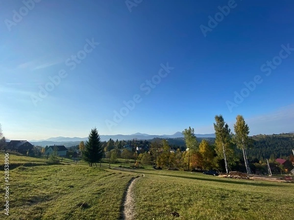Fototapeta road in the mountains