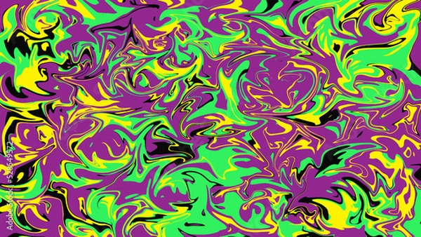 Obraz Liquid paint abstract colorful background