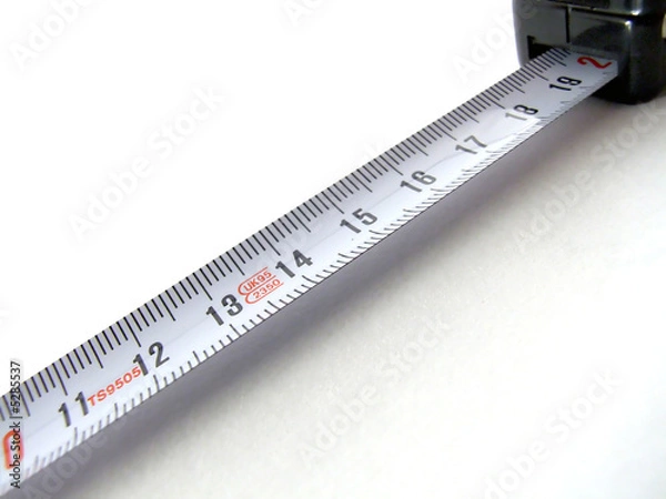 Fototapeta isolated meterstick