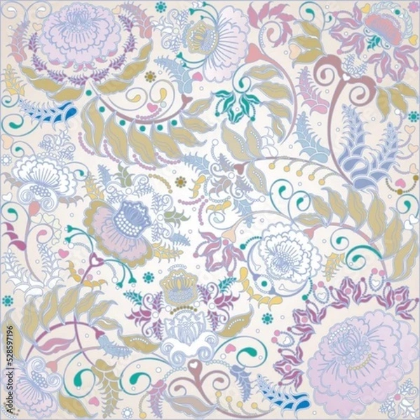 Obraz seamless floral pattern Design 