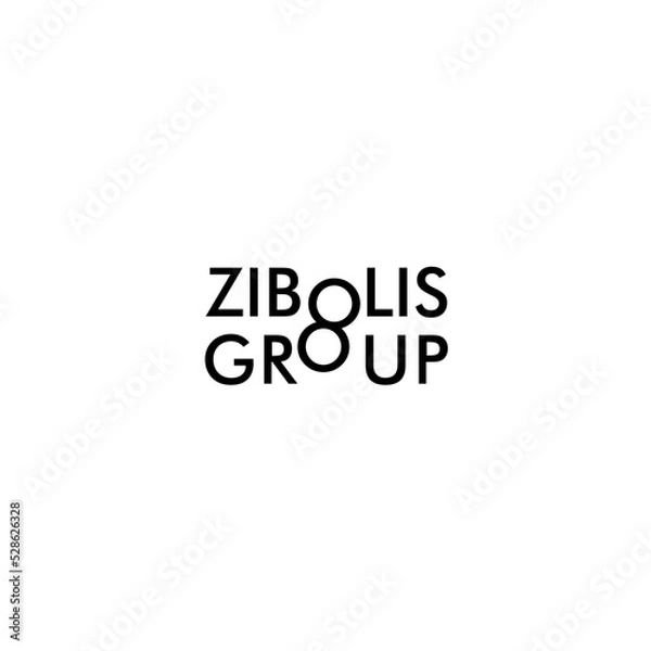 Obraz zibolis letter alphabet logo vector