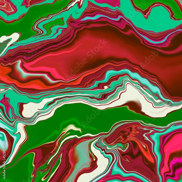 Fototapeta abstract background with waves