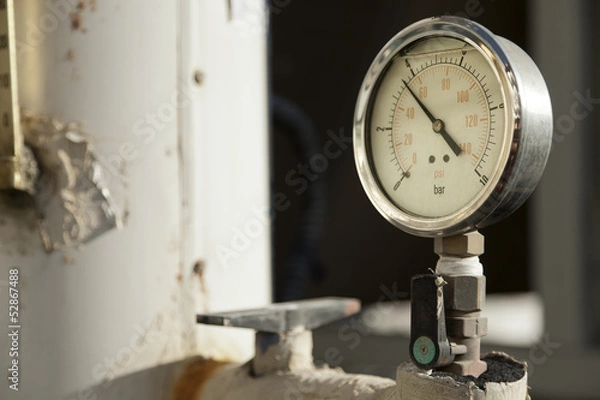 Obraz Industrial Pressure Gauge