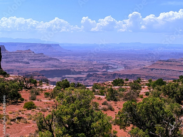 Obraz desert canyon with river