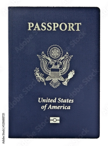 Obraz  us passport front Transparent
