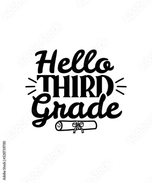 Fototapeta Back To School SVG Bundle, Teacher Svg, monogram svg, school bus svg, Book, 100th days of school, Kids Cut Files for Cricut, Silhouette, PNG