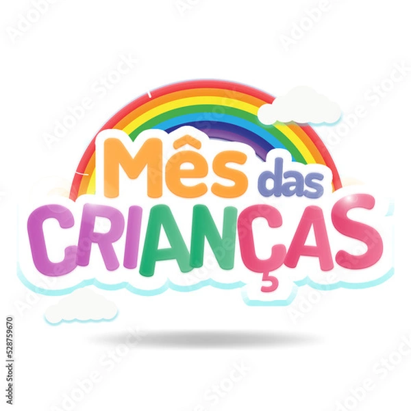 Fototapeta MÊS DAS CRIANÇAS 