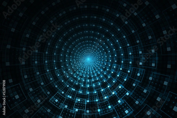 Fototapeta Abstract futuristic background