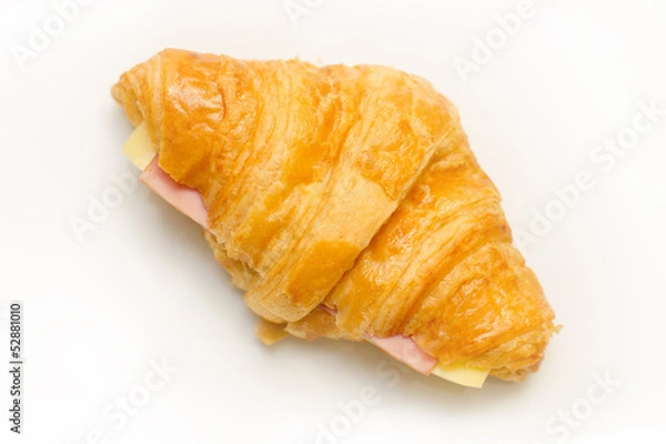 Obraz Ham Cheese croissants