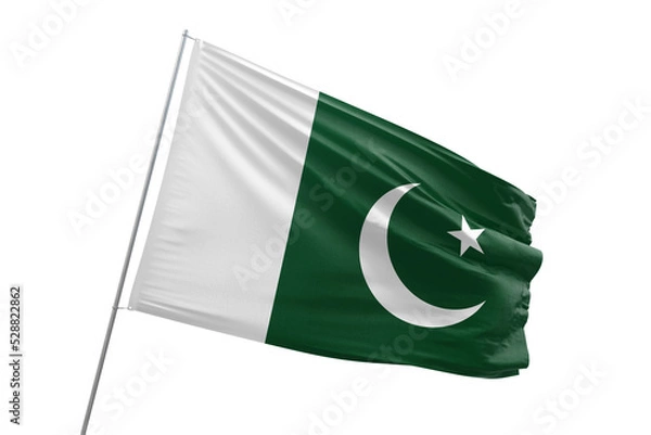 Obraz Transparent flag of pakistan