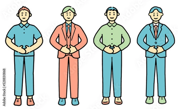 Fototapeta 働く男性