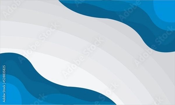 Obraz blue wave background
