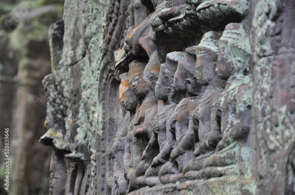 Obraz Ta Prohm at Angkor Wat