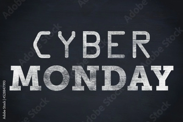 Fototapeta Cyber Monday sale sign