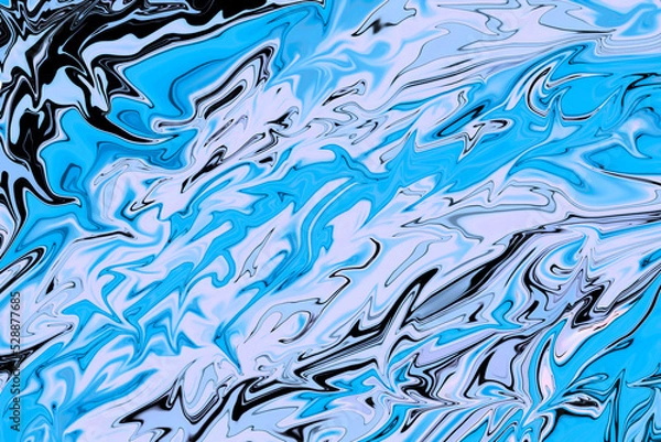 Obraz blue water surface