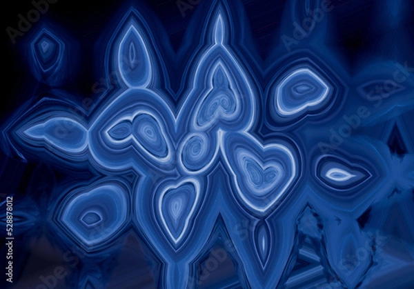 Obraz blue background