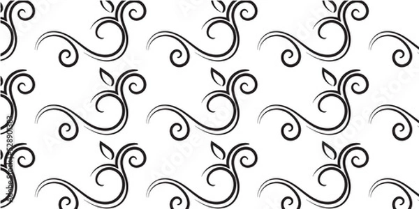 Obraz beautiful  black art background