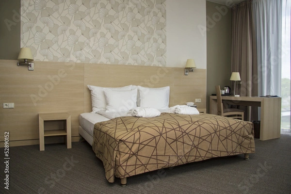 Fototapeta Hotel room interior