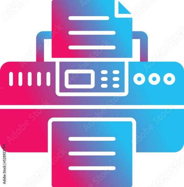 Fototapeta Printer Icon