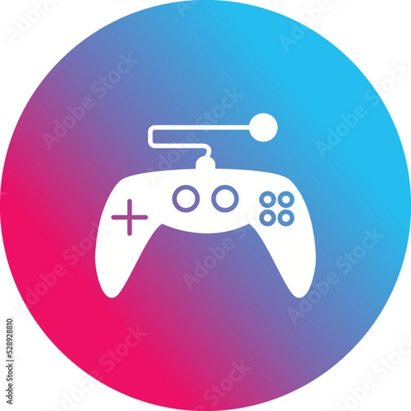 Obraz Unique Gaming Control Vector Icon