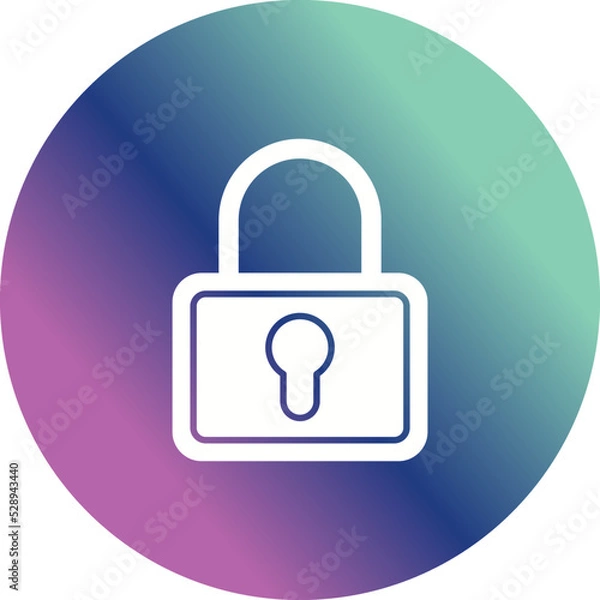 Fototapeta Lock Icon