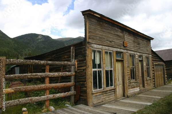 Obraz Ghost Town Main Street