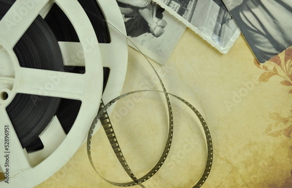 Obraz szpule z filmem