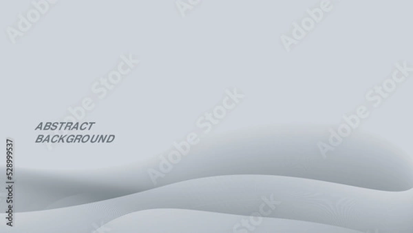 Obraz WebGray Abstract background with waves element