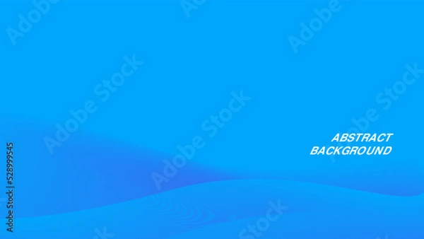 Obraz Blue Abstract background with waves element