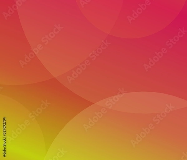 Obraz abstract gradient texture circle geometry red yellow orange background wallpaper
