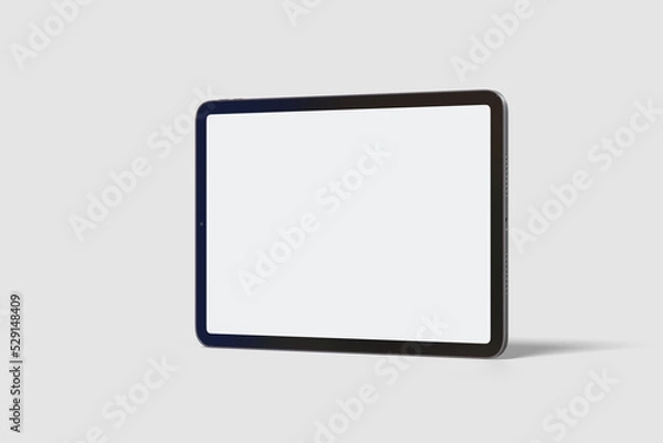 Obraz Tablet mockup right side view