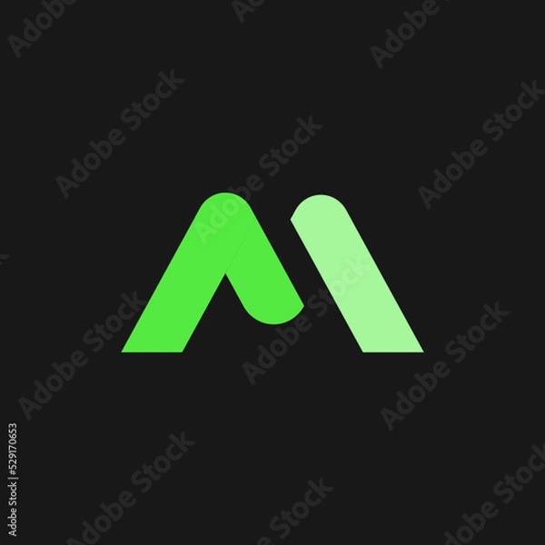 Fototapeta Letter M Logo 