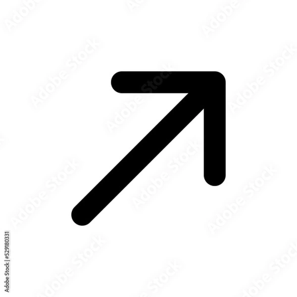 Obraz arrow symbol for icon design